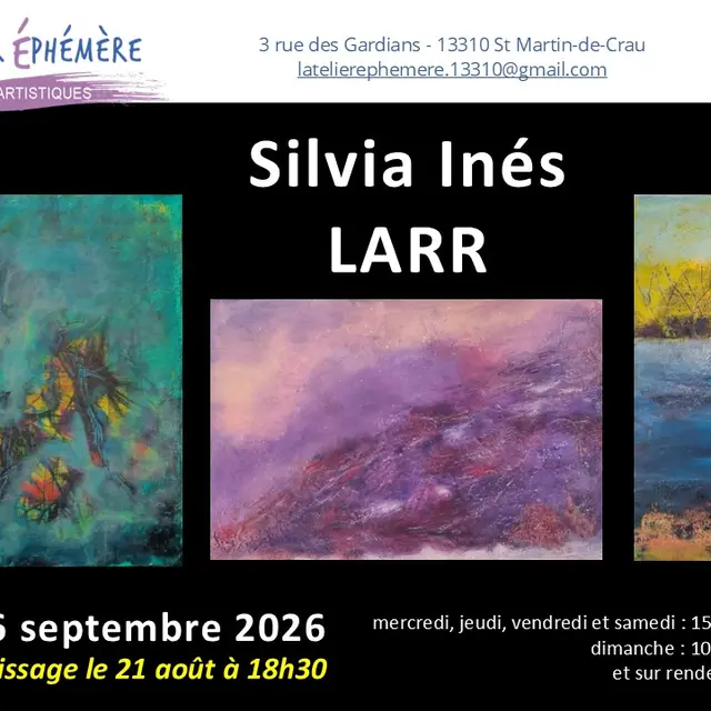 Exposition Silvia Inés Larr_Saint-Martin-de-Crau