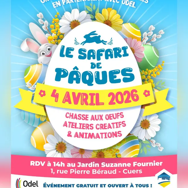 Chasse aux œufs - Le safari de Pâques