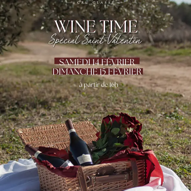 Chateau Sainte Roseline -Wine time special Saint Valentin_Les Arcs sur Argens