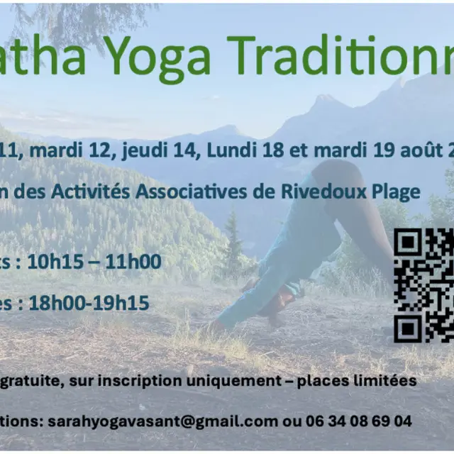 Cours de Hatha Yoga traditionnel_Rivedoux-Plage