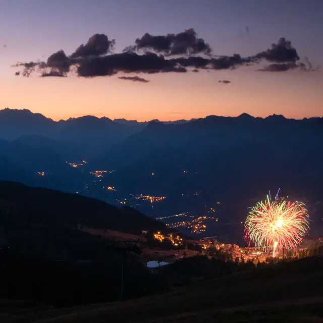 feu d'artifice 15 aout risoul