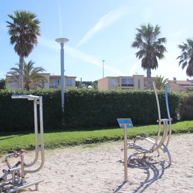Aire de fitness Boulevard de la plage