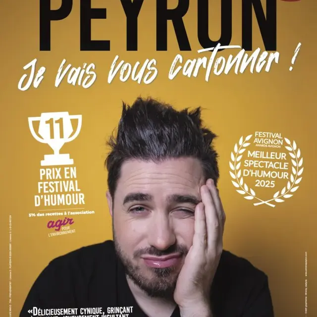 Antoine Peyron - Je vais vous cartonner !_Nice
