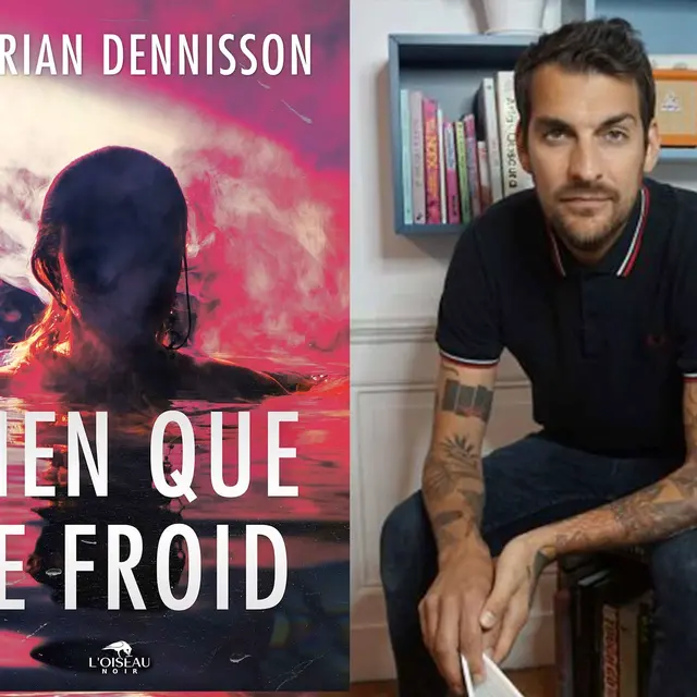 Rencontre littéraire avec Florian Dennisson pour : « Rien que le froid » - L’Oiseau Noir Éditions_Annecy