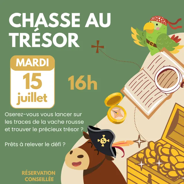 Chasse aux trésors Sur les traces de la vache rousse_Saint-Bonnet-de-Salers
