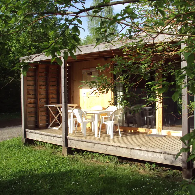 Da'Hutte au camping de l'Ourson - Entremont le Vieux