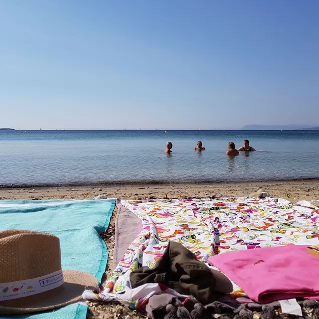 Plage du Rayolet à Six Fours