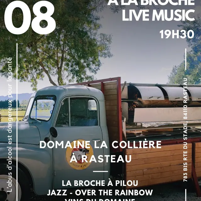 Soirée Repas et Concert - Domaine La Collière_Rasteau