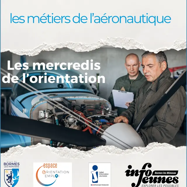 Mercredis de l'orientation : aéronautique_Bormes-les-Mimosas