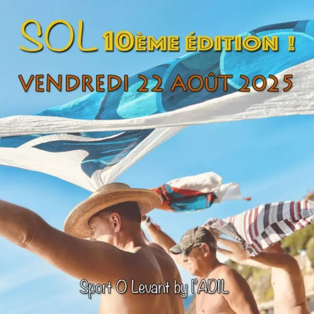 SOL 10ème éditions -Traversée à la nage Port-Cros - le Levant_Hyères