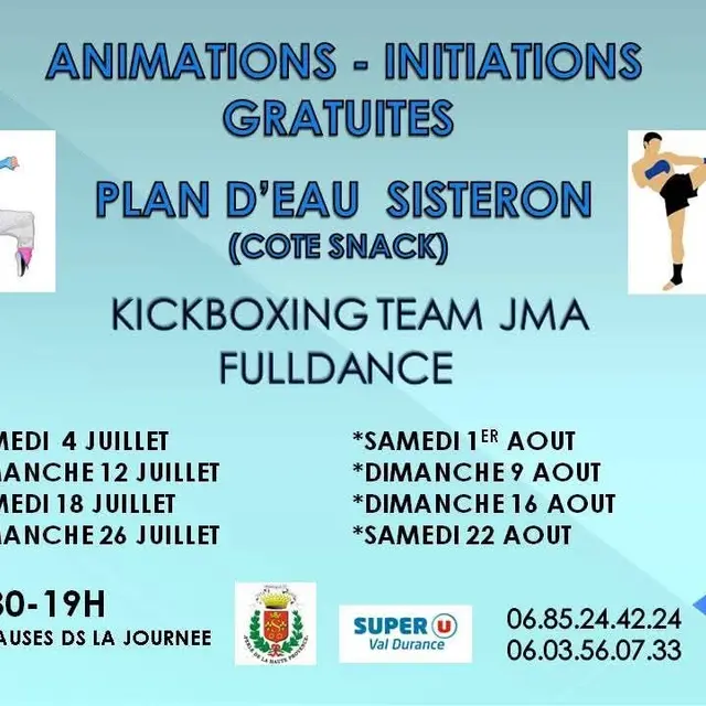 Initiation kickboxing et danse moderne_Sisteron