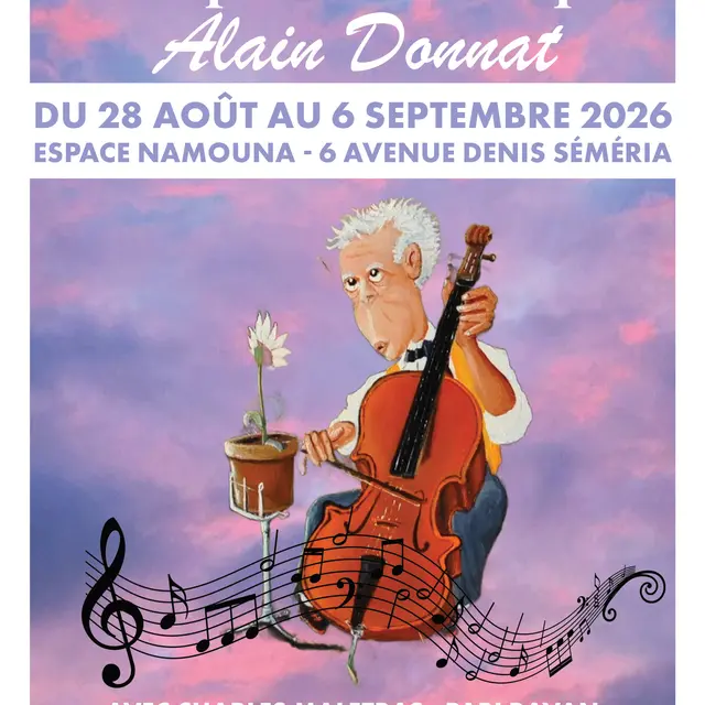 Exposition “Tout pour la musique” par Alain Donnat_Saint-Jean-Cap-Ferrat