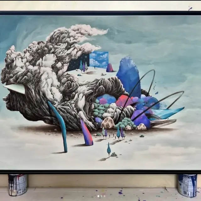 Rencontre avec l'artiste Russ_Notre-Dame-de-Bellecombe