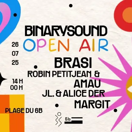 Open Air électronique – BinarySound_Saint-Denis