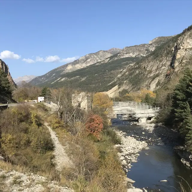 Pont du Moulin Thorame-Haute