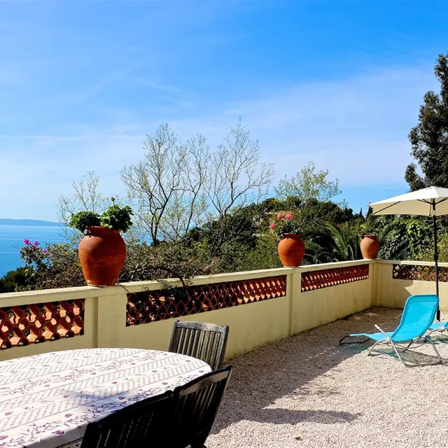 Terrasse Villa Santa Maria