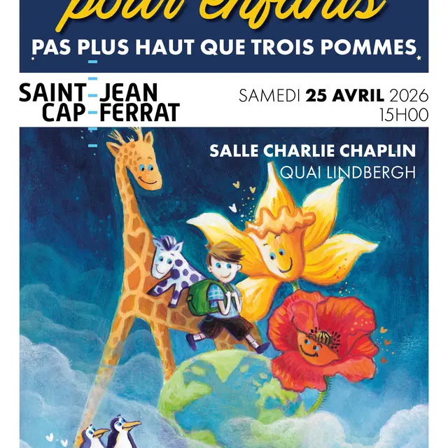 Théâtre pour enfants Pas plus haut que trois pommes_Saint-Jean-Cap-Ferrat