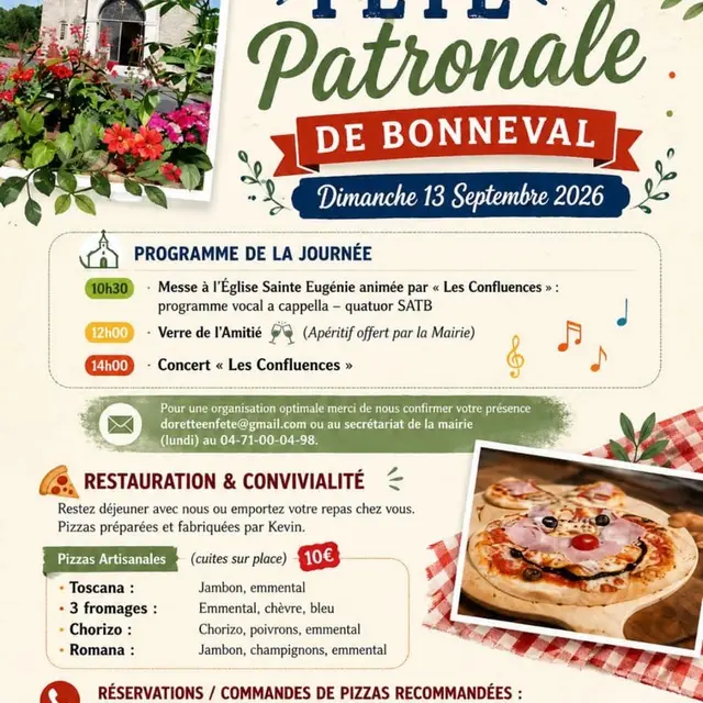 Fête Patronale de Bonneval_Bonneval