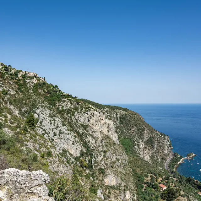 Èze et la corniche de la Riviera
