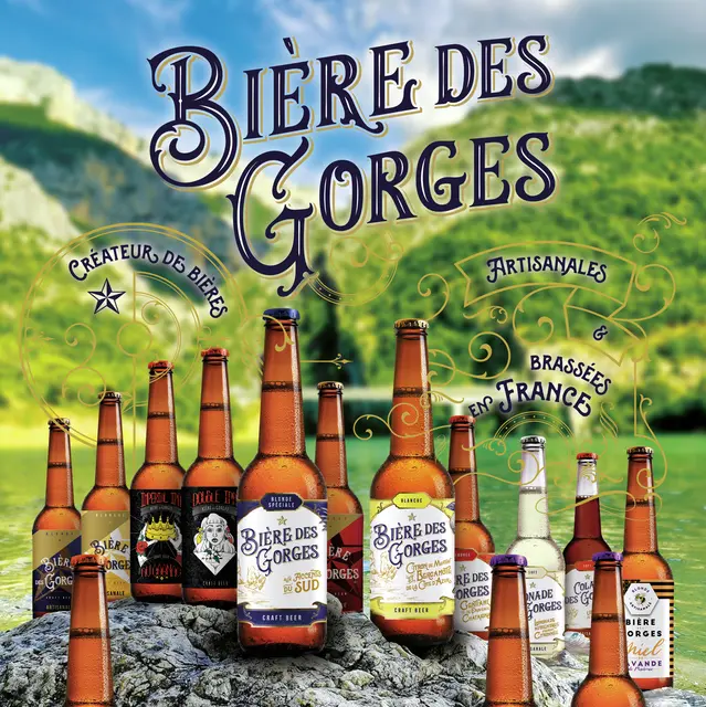 Notre gamme de bières des gorges et softs