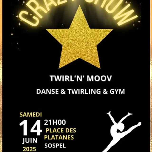 Spectacle de twirling : 