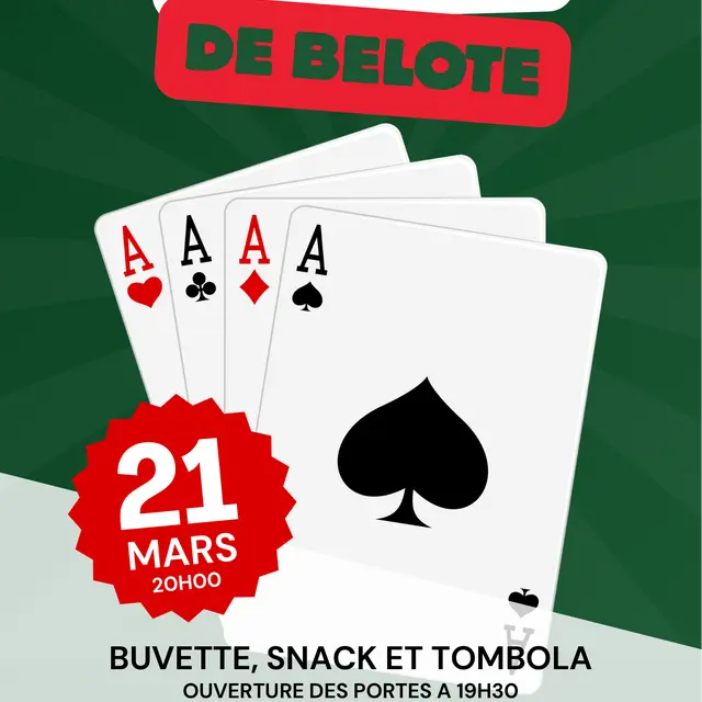 Concours de belote par les Copains Réthais_Loix
