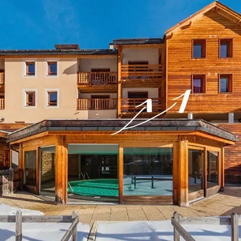 Appartement 6 personnes - Les Balcons du Viso n° 114_Abriès-Ristolas