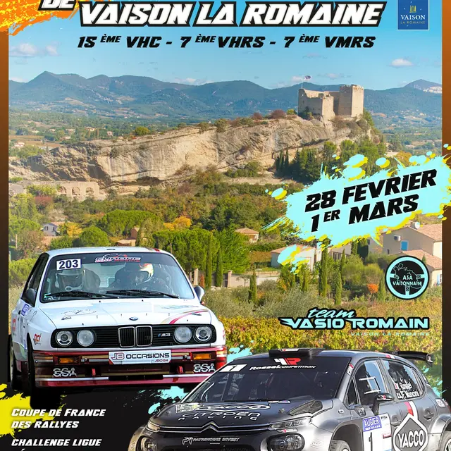 42ème Rallye régional_Vaison-la-Romaine