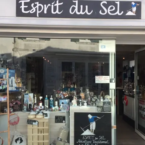 La boutique Esprit du Sel du Bois-Plage