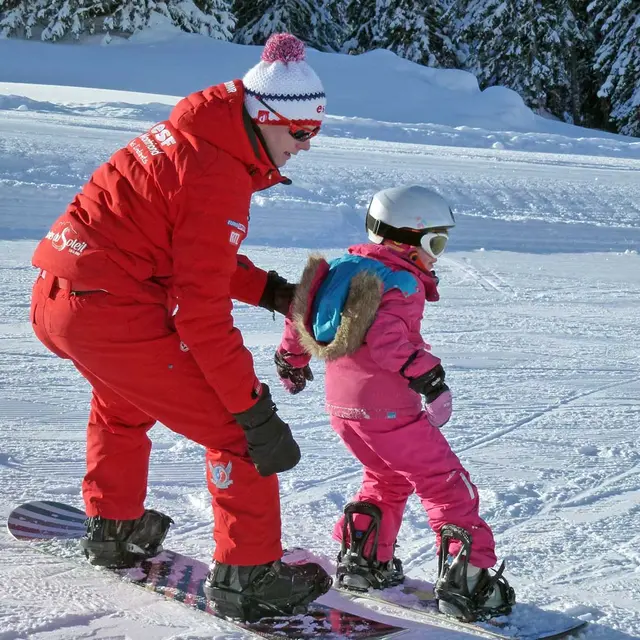 Cours de snowboard