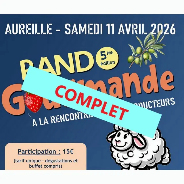 [COMPLET] Rando gourmande à la rencontre de producteurs à Aureille 11.04.26