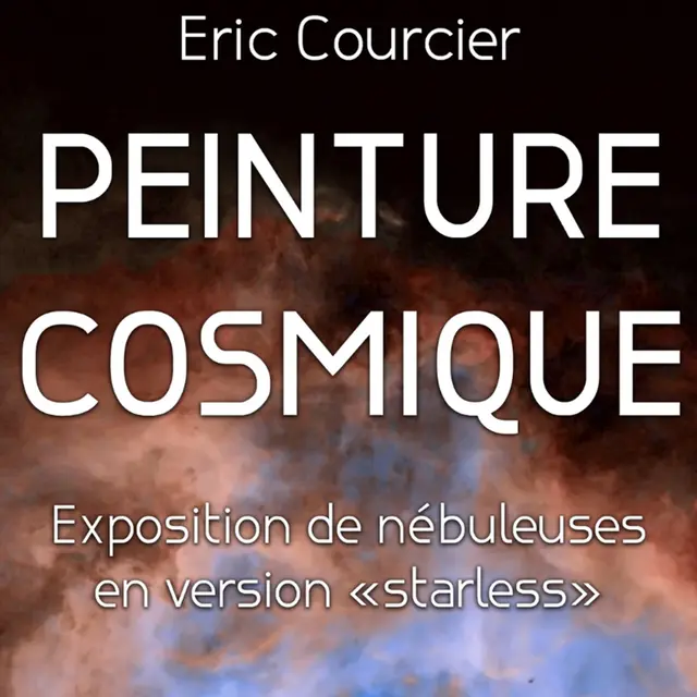 Exposition photos d'Eric Courcier Peinture cosmique_Argentière