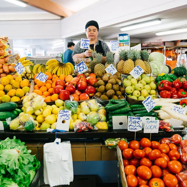 Marché municipal de Nouméa