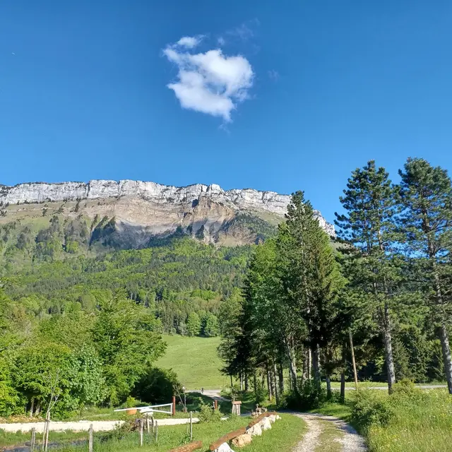 Randonnée au Col de Plainpalais depuis la Féclaz_La Féclaz