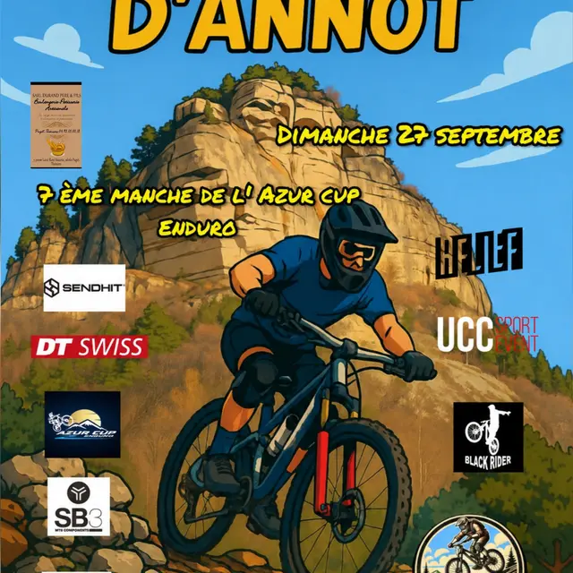 L'enduro VTT d'Annot
