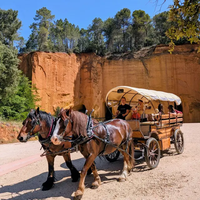Calèche aux mines de Bruoux