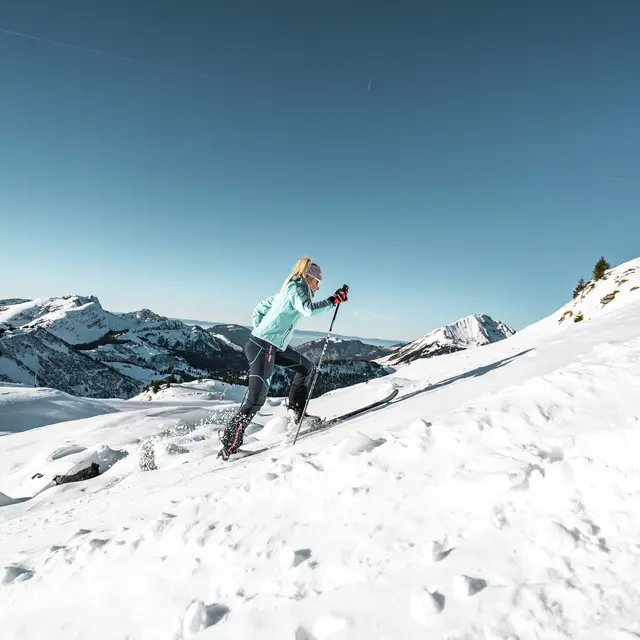 Itinéraire ski de randonnée Barbossine