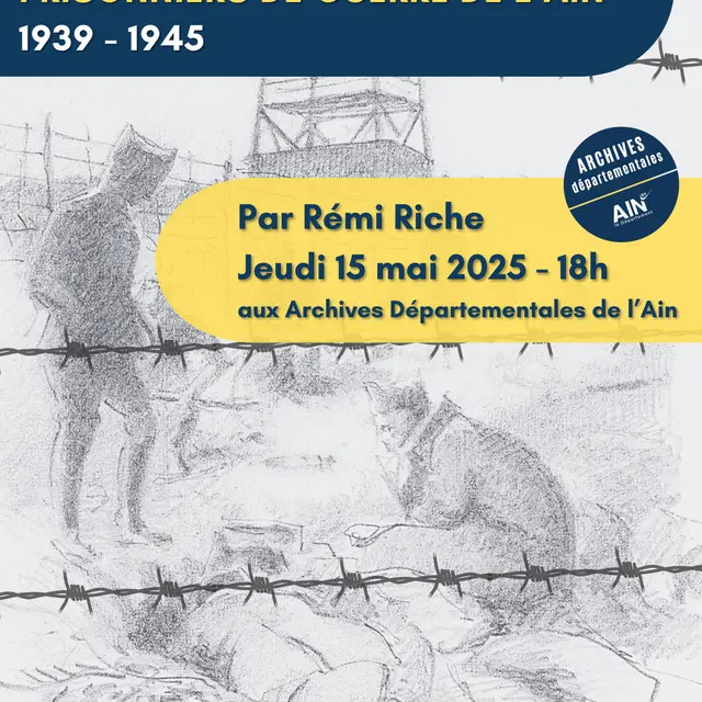 Conférence prisonniers de guerre de l'Ain