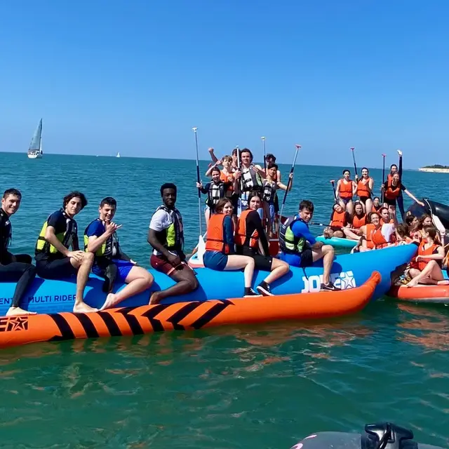 Bouée tractée - Team buiding