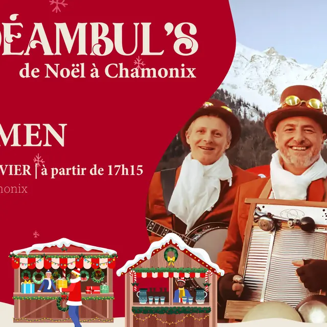 Les Déambul' de Noël - « Spicy Men »_Chamonix-Mont-Blanc