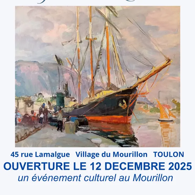 Exposition d'hiver et de Noël à la Galerie Inna Khimich rénovée_Toulon