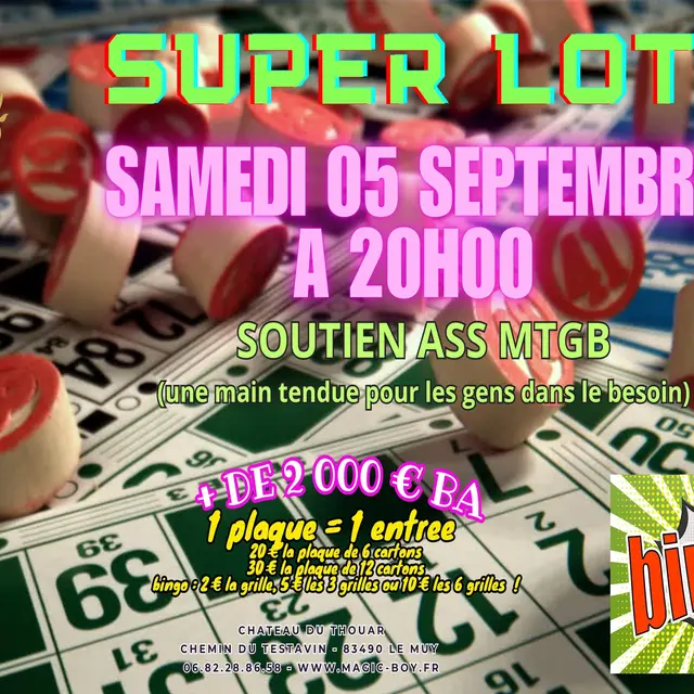 Loto au Thouar_Le Muy