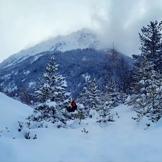 Itinéraire raquettes - Les Arras_Névache