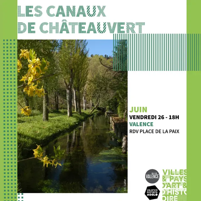 Balade nature : les canaux de Châteauvert_Valence