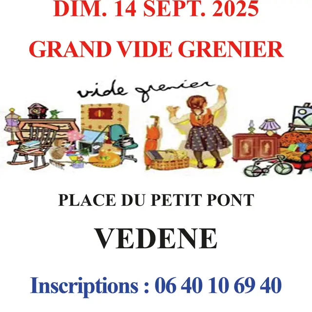 Vide greniers_Vedène