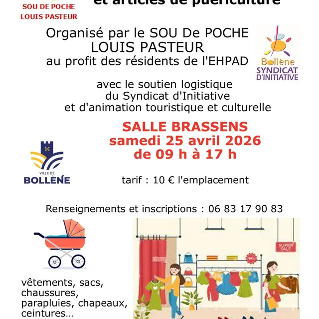 Vide dressing et articles de puériculture_Bollène