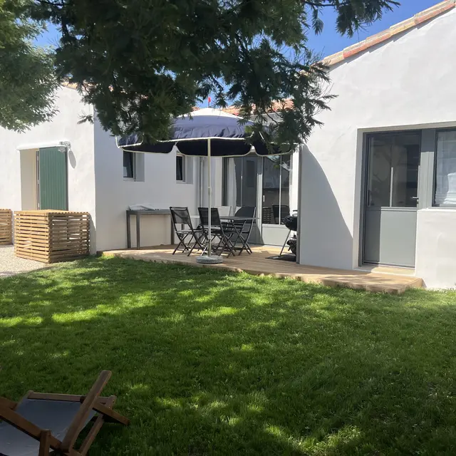 Jardin et sa terrasse