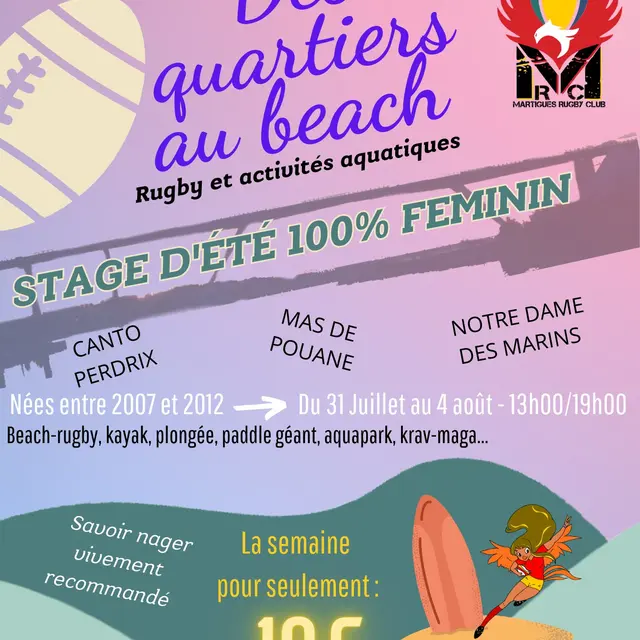 Stage d'été féminin