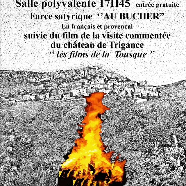 Théâtre : Farce satyrique  au bucher