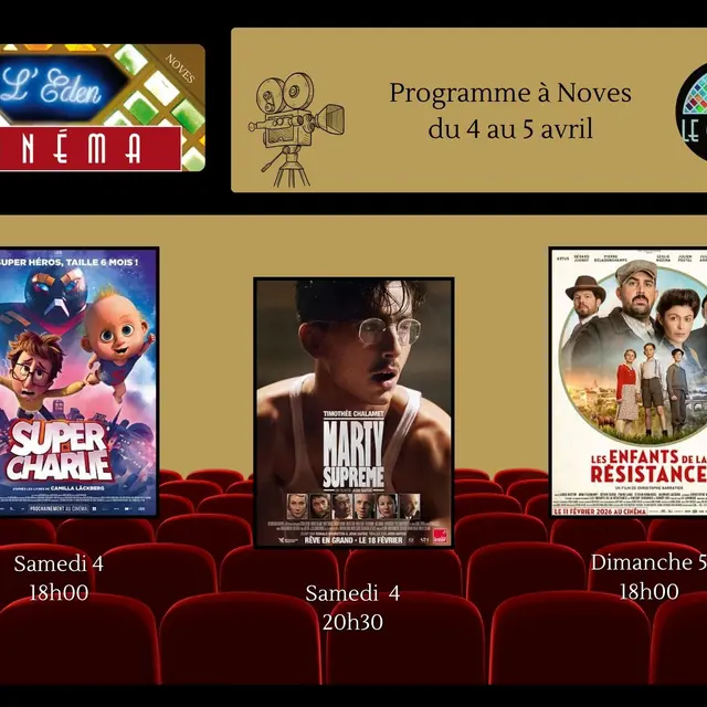 Programme Cinéma de L'Eden_Noves